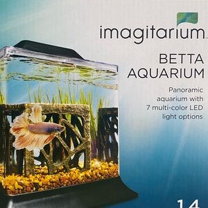 Beta aquarium+filters& conditioner
